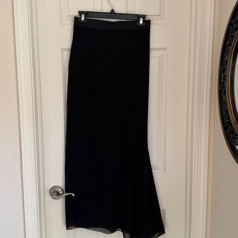 Elegant Black Maxi sheer, extra small Skirt Simply Vera
